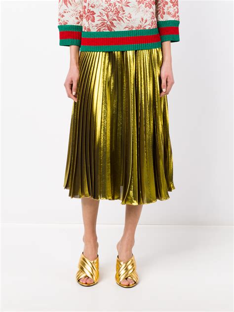 gucci pleated skirts uk.